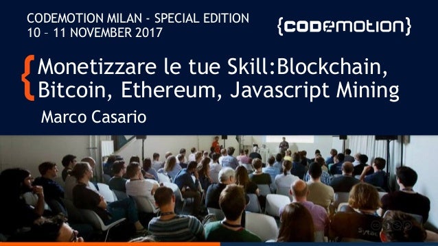 Marco Casario Blockchain Bitcoin Ethereum E Javascript Mining Mo - 